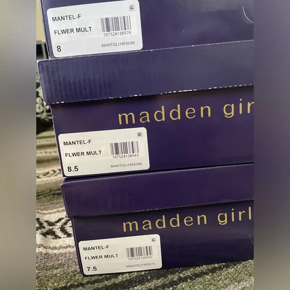 Madden Girl Floral Mary Jane Platform Heels - Picture 6 of 7